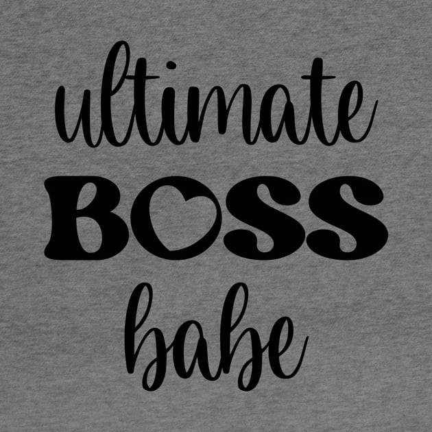 Ultimate Boss Babe by teresawingarts